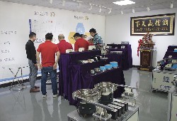 Partners visit the factory