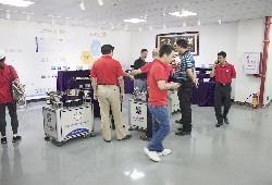 Partners visit the factory